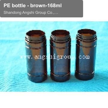 PE bottle - brown-168ml