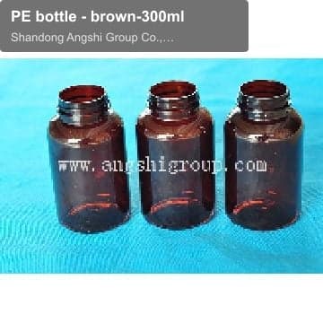 PE bottle - brown-300ml