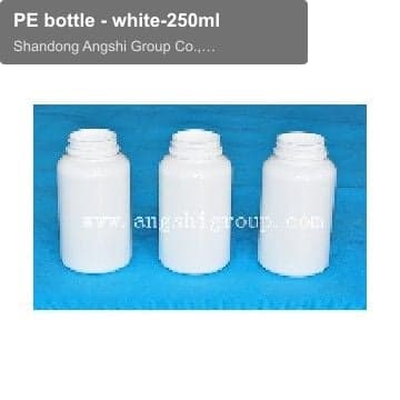 PE bottle - white-250ml