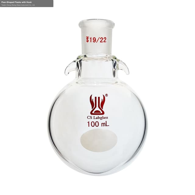 Pear-Shaped Flasks with Hook