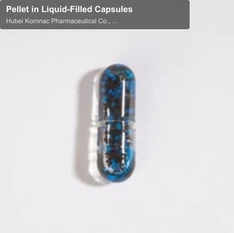 Pellet in Liquid-Filled Capsules