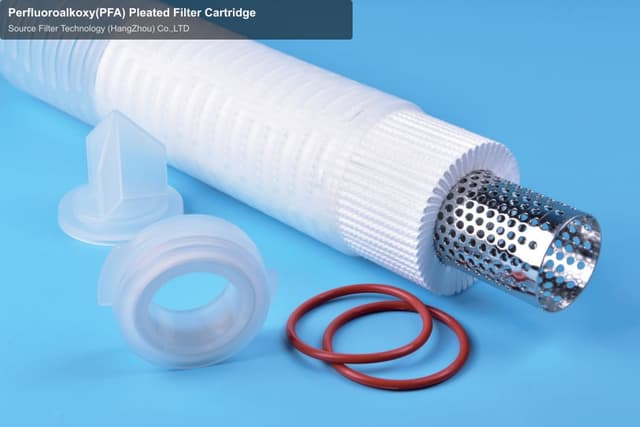 Perfluoroalkoxy(PFA) Pleated Filter Cartridge