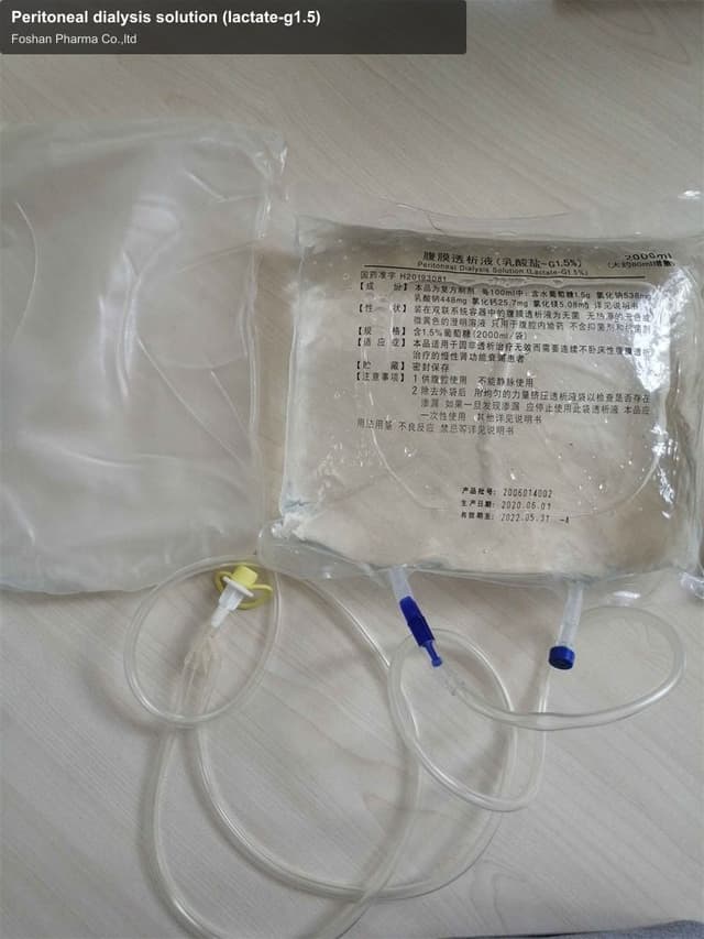 Peritoneal dialysis solution (lactate-g1.5)
