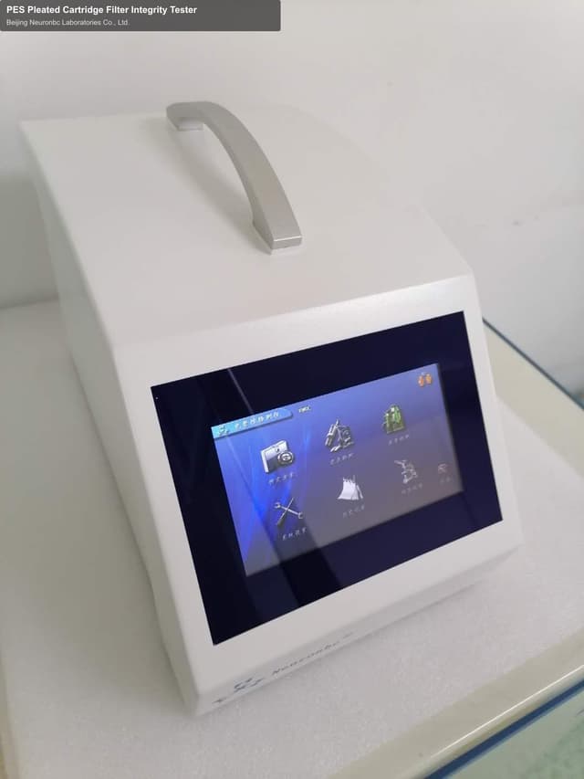 PES Pleated Cartridge Filter Integrity Tester