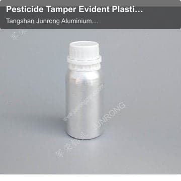 Pesticide Tamper Evident Plastic Cap Agrochemical aluminium bottle