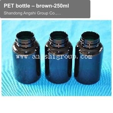 PET bottle – brown-250ml