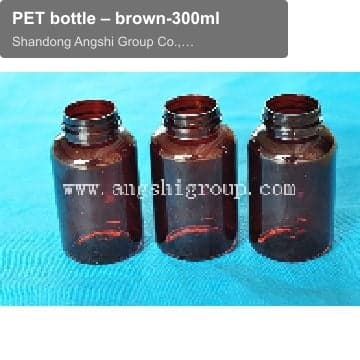 PET bottle – brown-300ml