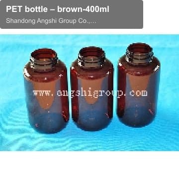 PET bottle – brown-400ml