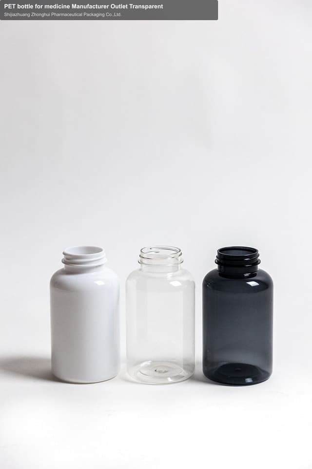 PET bottle for medicine Manufacturer Outlet Transparent
