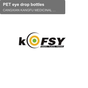 PET eye drop bottles