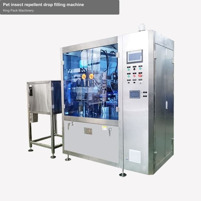 Pet insect repellent drop filling machine