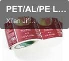 PET/AL/PE Laminated Food Grade Plastic Packaging Film