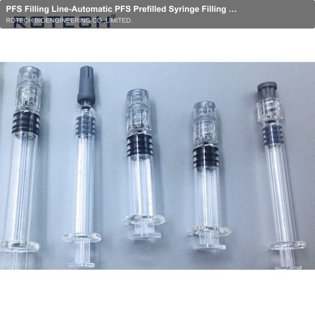 PFS Filling Line-Automatic PFS Prefilled Syringe Filling Line