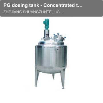 PG dosing tank - Concentrated tank - dilute tank