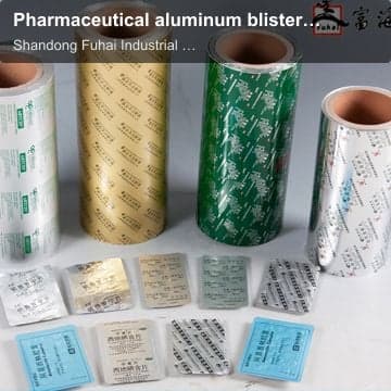 Pharmaceutical aluminum blister foil