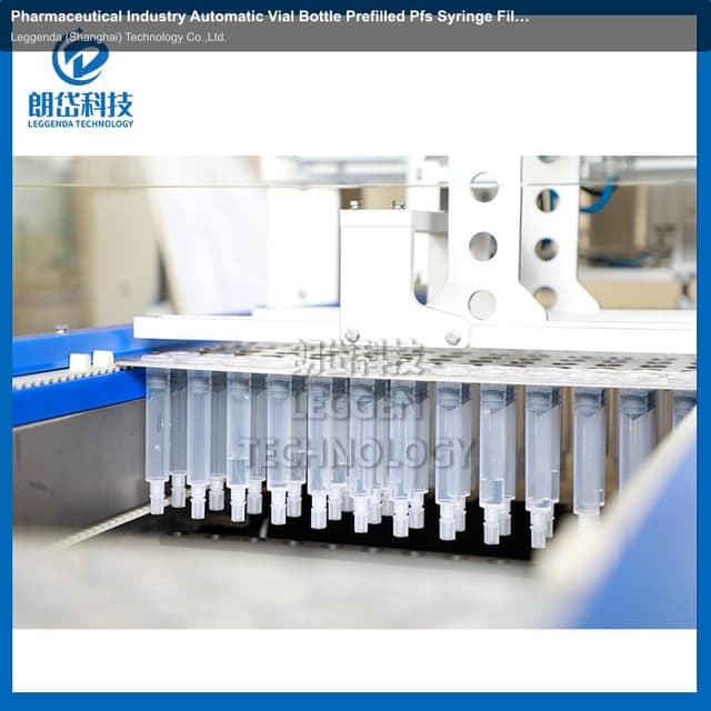 Pharmaceutical Industry Automatic Vial Bottle Prefilled Pfs Syringe Filling Machine