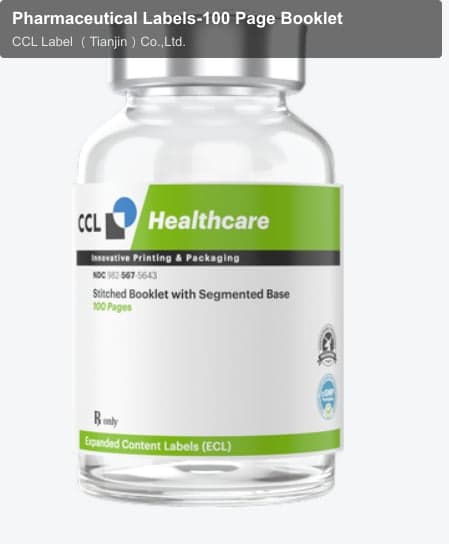Pharmaceutical Labels-100 Page Booklet