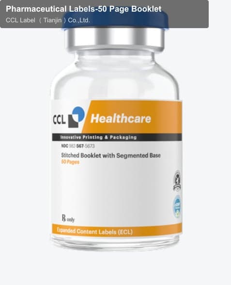 Pharmaceutical Labels-50 Page Booklet