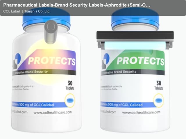 Pharmaceutical Labels-Brand Security Labels-Aphrodite (Semi-Overt)