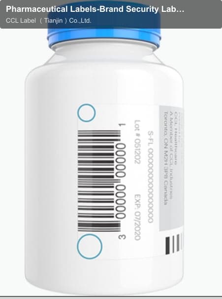 Pharmaceutical Labels-Brand Security Labels-Die Corner Radius