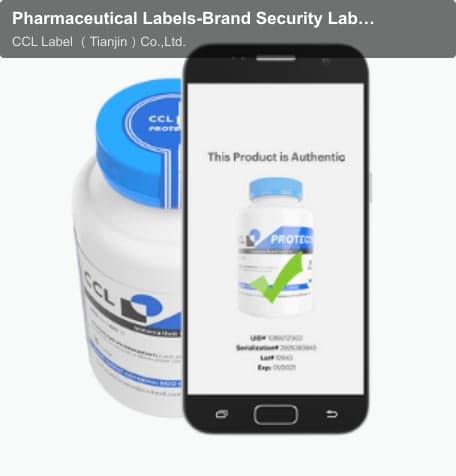 Pharmaceutical Labels-Brand Security Labels-NFC Tamper Evident Loop