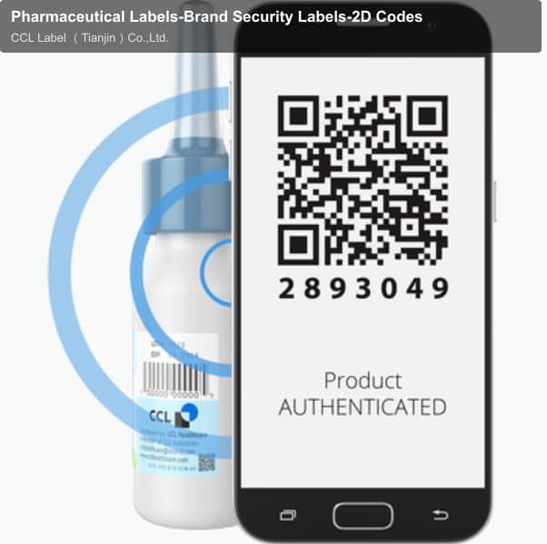 Pharmaceutical Labels-Brand Security Labels-2D Codes