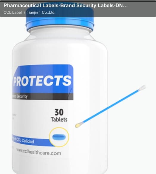 Pharmaceutical Labels-Brand Security Labels-DNA Presence