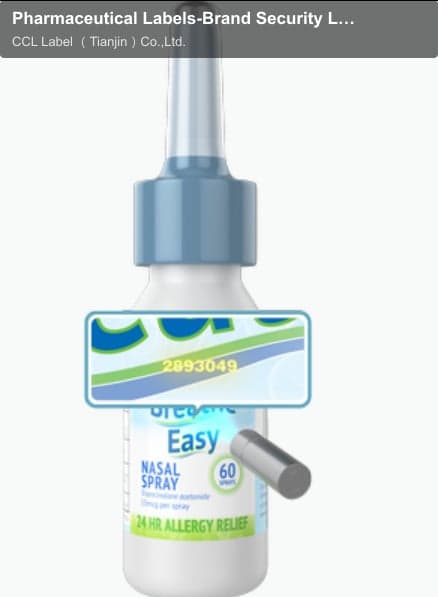 Pharmaceutical Labels-Brand Security Labels-Serialized Micro Text