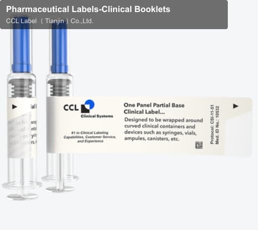 Pharmaceutical Labels-Clinical Booklets