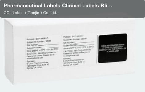 Pharmaceutical Labels-Clinical Labels-Blinded Labels