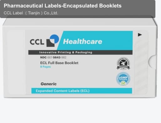 Pharmaceutical Labels-Encapsulated Booklets