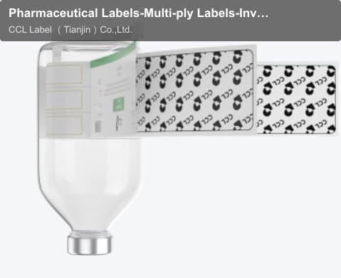Pharmaceutical Labels-Multi-ply Labels-Inverted Hanger Labels-Integrated Leaflet