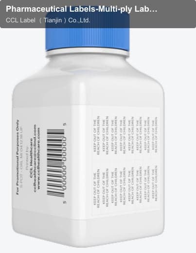 Pharmaceutical Labels-Multi-ply Labels-Pharmacy RX Peel off
