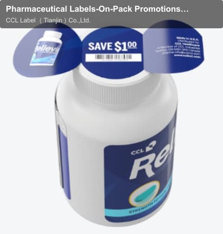 Pharmaceutical Labels-On-Pack Promotions-ECL Coupon