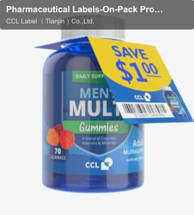 Pharmaceutical Labels-On-Pack Promotions-Neck Hanger