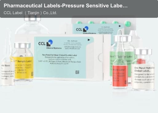 Pharmaceutical Labels-Pressure Sensitive Labels-Booklet Labels