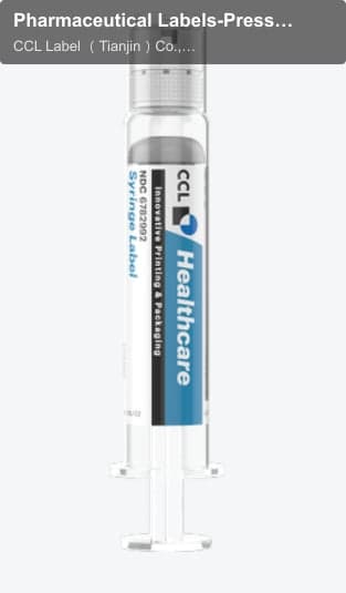 Pharmaceutical Labels-Pressure Sensitive Labels-Clear on Clear Labels