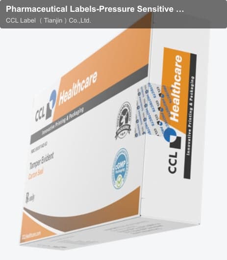 Pharmaceutical Labels-Pressure Sensitive Labels-Carton Tamper Seals