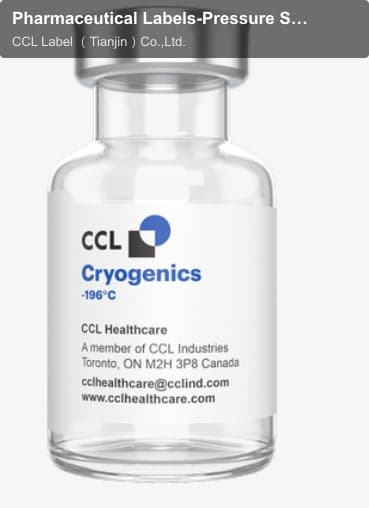 Pharmaceutical Labels-Pressure Sensitive Labels-Overlap Label