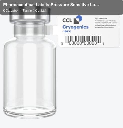 Pharmaceutical Labels-Pressure Sensitive Labels-Flag Label