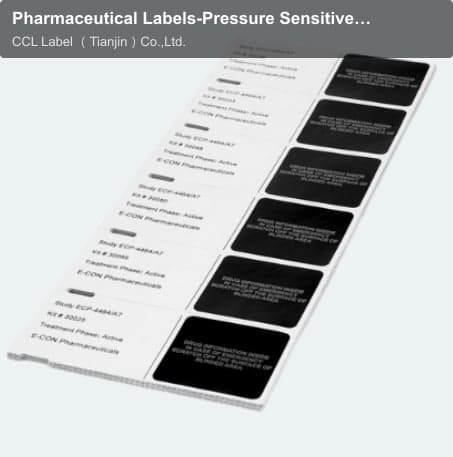 Pharmaceutical Labels-Pressure Sensitive Labels-Treatment Unblinder Reports