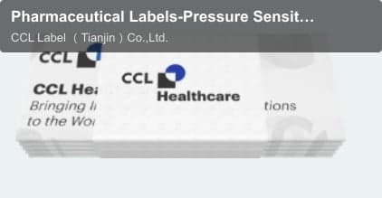 Pharmaceutical Labels-Pressure Sensitive Labels-Paper Banding