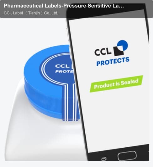 Pharmaceutical Labels-Pressure Sensitive Labels-Tamper Evident NFC Smart Label
