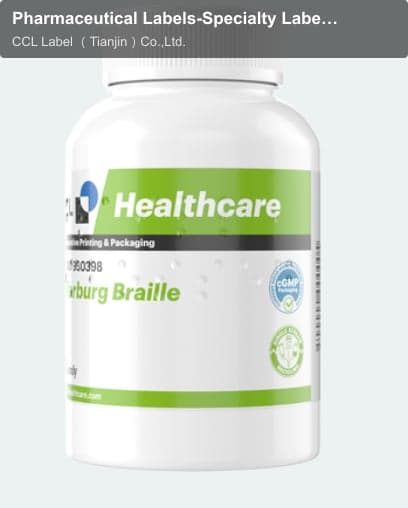 Pharmaceutical Labels-Specialty Labels-Braille