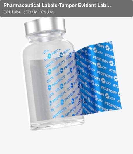 Pharmaceutical Labels-Tamper Evident Labels-Tamper Evident Void Labels