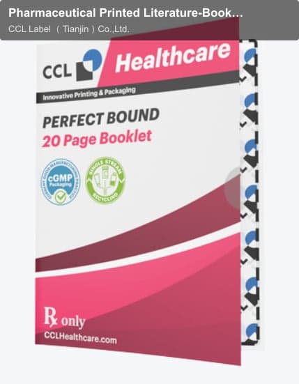 Pharmaceutical Printed Literature-Booklets-20 Page Booklet