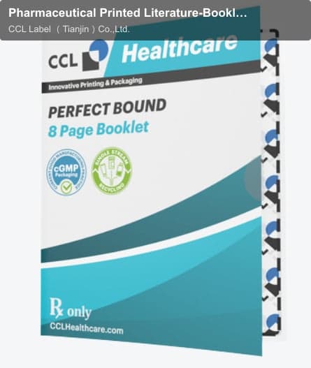 Pharmaceutical Printed Literature-Booklets-8 Page Booklet