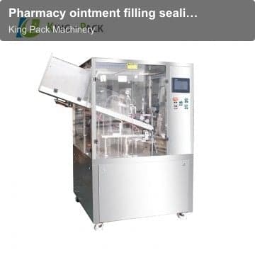 Pharmacy ointment filling sealing machine