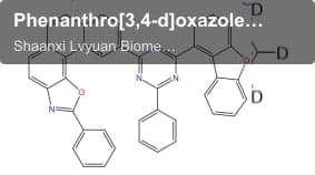 Phenanthro[3,4-d]oxazole, 10-[4-(1-dibenzofuranyl)-6-phenyl-1,3,5-triazin-2-yl]-2-phenyl-