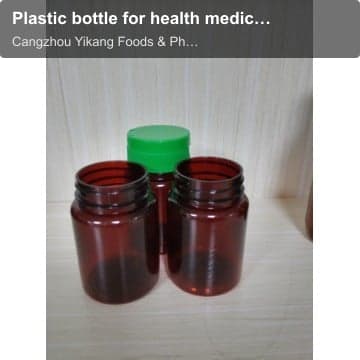 Plastic bottle for health medicine